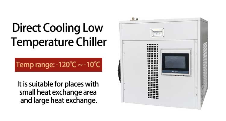 Direct cooling type low temperature refrigeration equipment